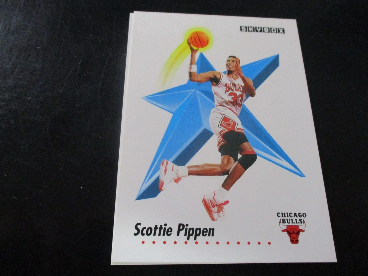 Scottie Pippen Original Basketball Trading Cards Sports 1991-92 