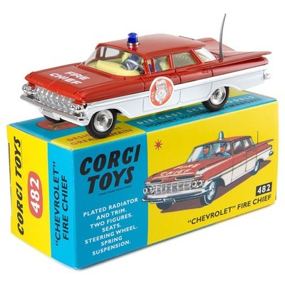 Corgi 482 / CD54321041 Chevrolet Fire Chief Neu + OVP