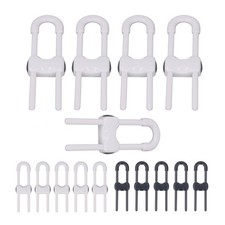 5Pcs Cabinet Handle Locks Multifunctional Adjustable U Shaped Child Safety