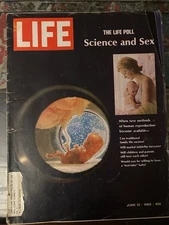 Vintage Life Magazine From June 13, 1969. The Life Poll - Science & Sex