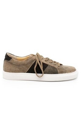 Trachten Sneaker Herren Askot wiesel/altsalzburg Wildbockleder Low Top 40-48