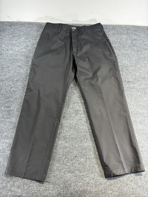 Lee Total Freedom Comfort Stretch Relaxed Fit Men s Pants 36x32 Gray Casual Chin