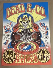 Dead & Company Aces Back To Back Aug 2024 Poster, Sphere Las Vegas, xxx/835