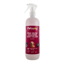 Petway Petcare Pink Musk Cologne Coat Gloss Dog Spray 5000ml