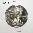 2011 American Silver Eagle BU 1 oz #SC