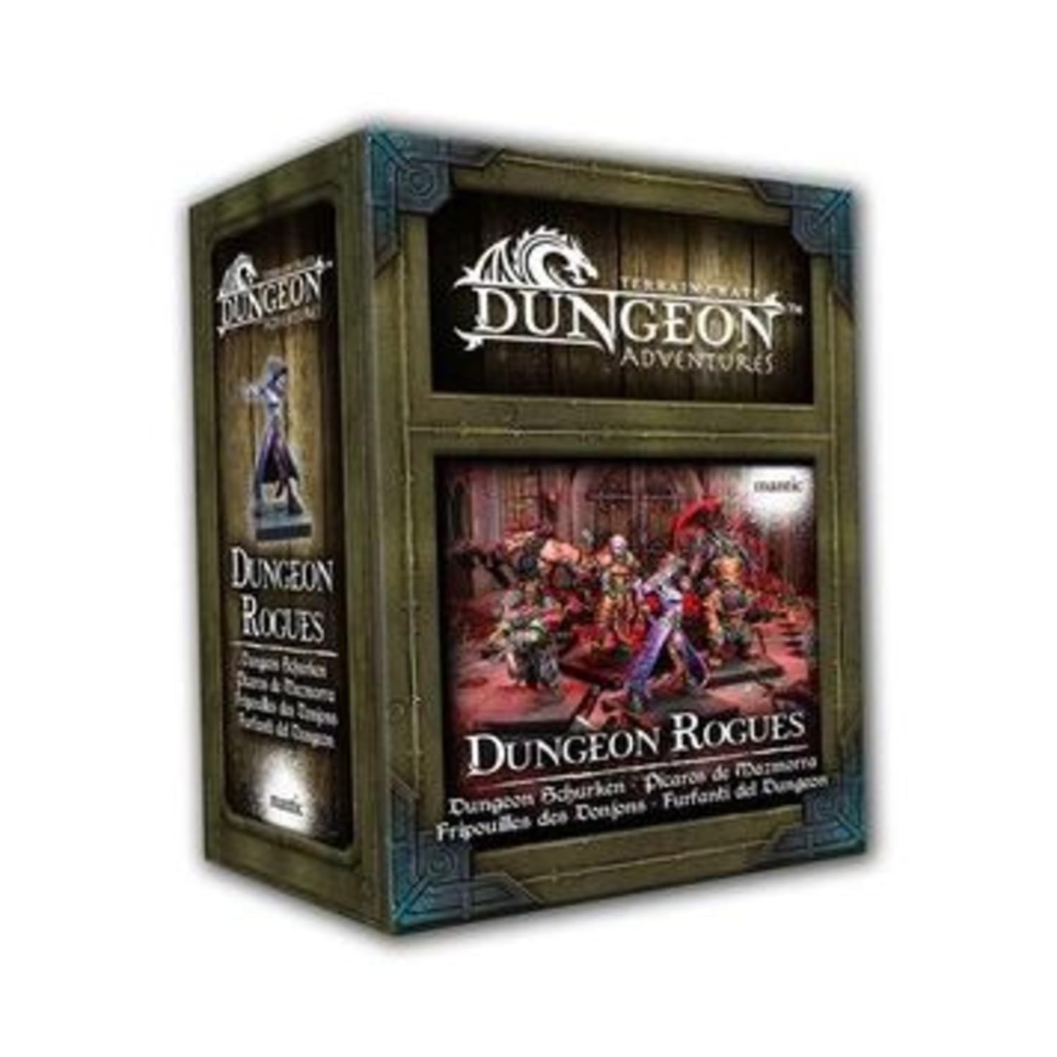 Развлечения мантиков. Приключения в подземельях с ящиками и разбойниками. MGTC222 U