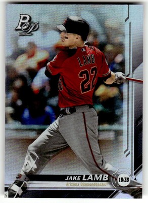 2019 Bowman Platinum #33 Jake Lamb Arizona Diamondbacks Baseball