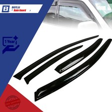 For 08-17 Mitsubishi Lancer 4pcs Sun Rain Wind Vent Guard Shade Window Visor