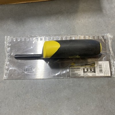 MD 49112 Premium Square Notch Trowel 11 In L 4-1/2 In W Ergonomic Handle 1/4 3/8
