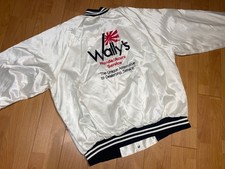 Honda Acura Wally’s Shop Vtg Jacket sz L satin 90s civic nsx integra jdm race