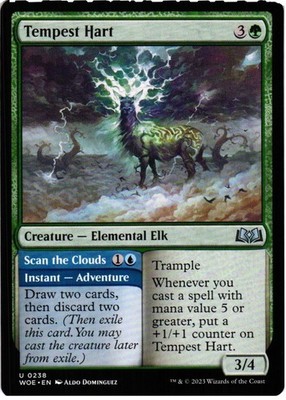 Tempest Hart 238 UC Wilds of Eldraine NM MTG