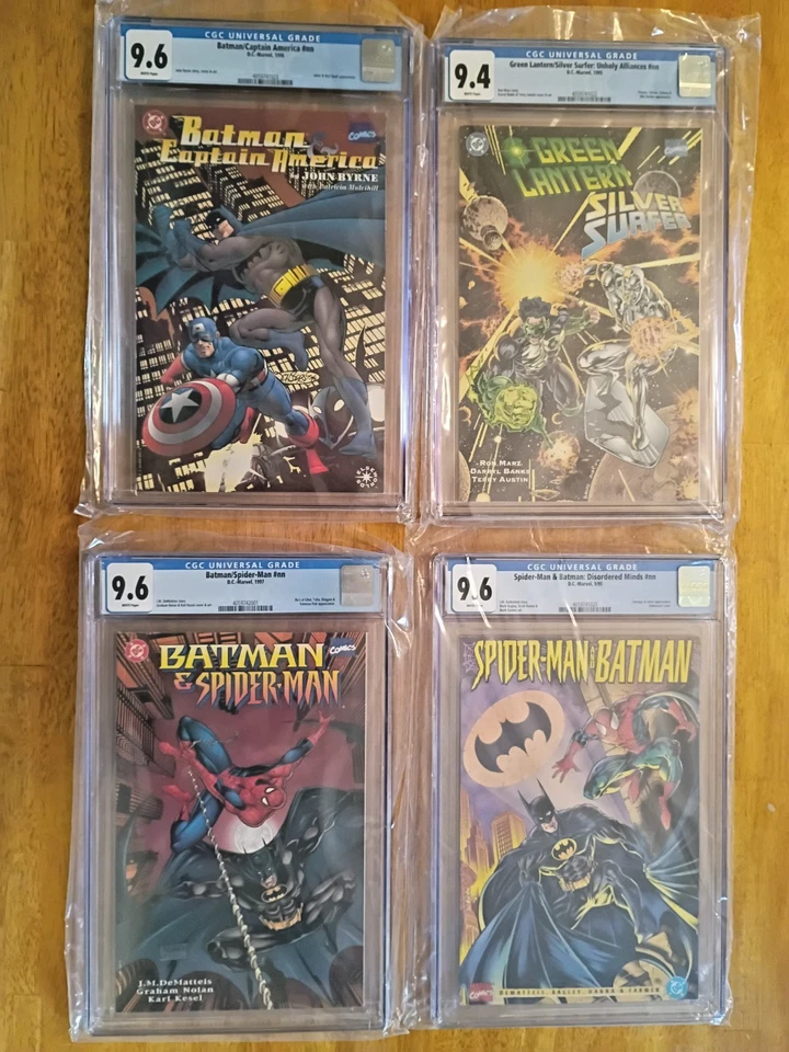 Complete MARVEL DC Crossover Collection. Slabbed and Graded at 9.0 or better. - Image 4 of 4