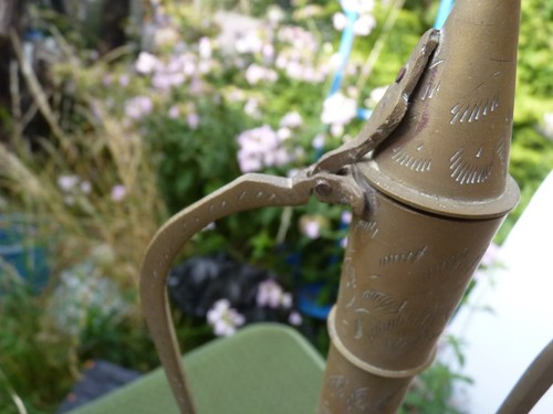 Asian brass coffee pot - Picture 3 of 6