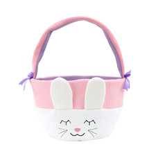 Holiday Easter Bunny Plush Basket - Min order quantity - 6 units
