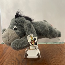Vintage Disney Parks Winnie The Pooh Eeyore Mouseketoys Plush with Tag Adorable