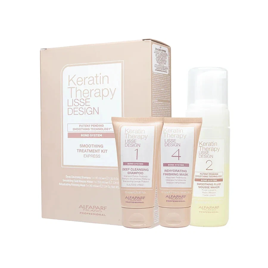 Alfaparf Lisse Design Keratin Therapy Smoothing Treatment Kit Express - Immagine 3 di 3
