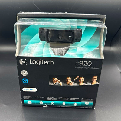 Logitech C920 HD Pro Webcam 1080p 30fps Autofocus Built-In Microphone