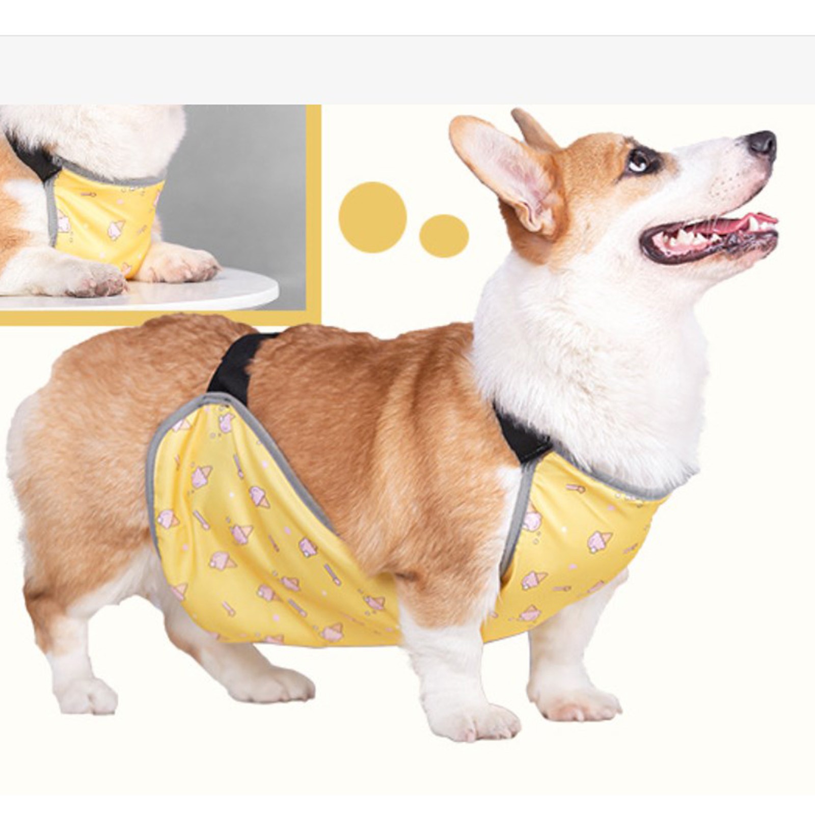 New Warm Pet Belly Vest Prevent Cold Wet Dog Belly Cover Protector Harness
