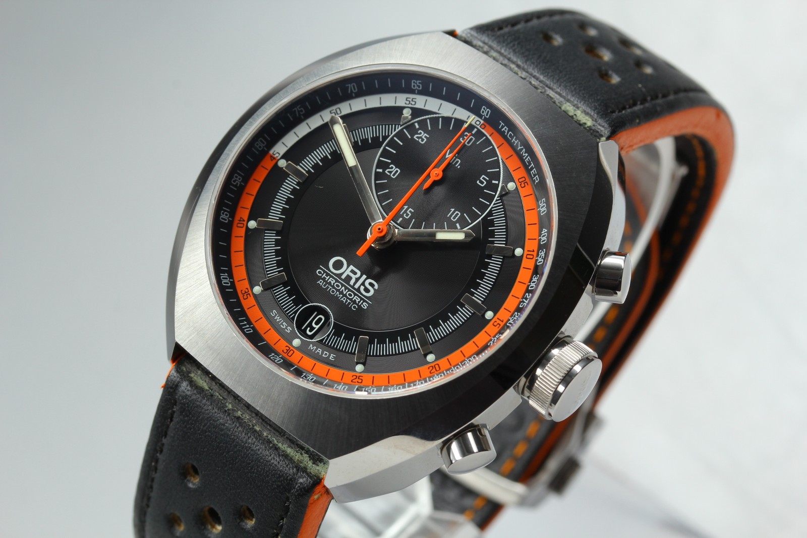 ORIS Chronoris 7564 Automatic Black Chronograph D… - image 12