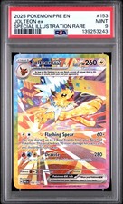 Pokemon Jolteon Ex Pokemon Pre En-Prismatic Evolutions 153 PSA 9