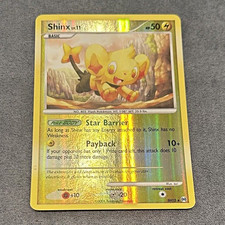 Shinx SH12 Platinum Holo Rare English 2009 Basic 50 HP Pokemon TCG Card on eBay