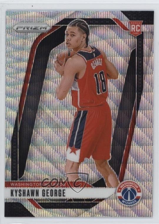 2024-25 Panini Prizm Wave Prizm Kyshawn George #257 0x49