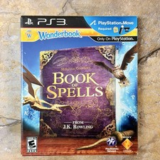 Wonderbook: Book of Spells from J.K. Rowling - Sony PlayStation 3 PS3 *VEDI DESC*