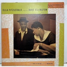 Quick Decision VOCAL LP Ella Fitzgerald/sings the Duke Ellington Song Book Mgv40
