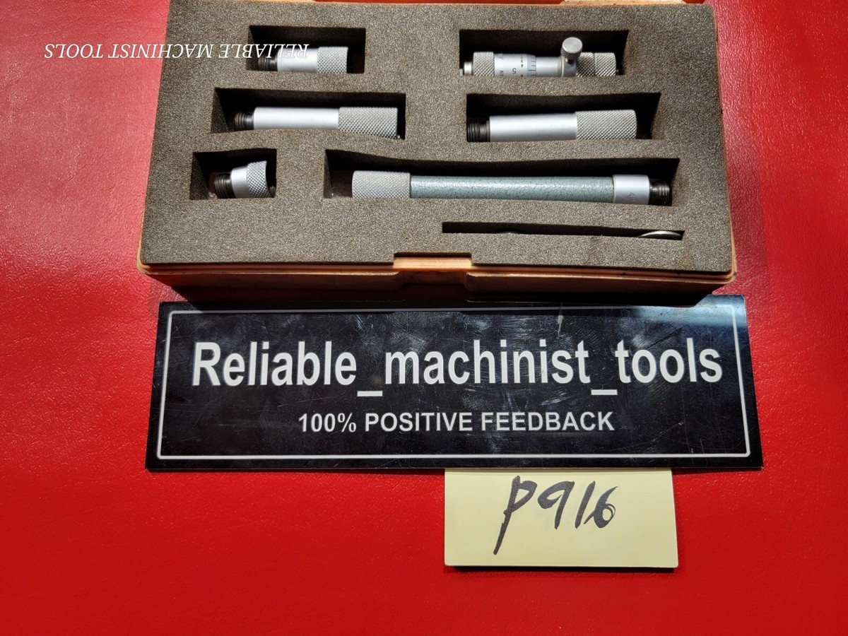 Mitutoyo Inside Micrometer Range 2-12 Inch model 137-212 Machinist