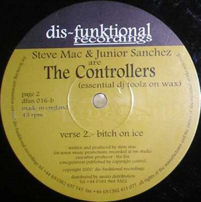 Steve Mac & Junior Sanchez - The Controllers Essent 12'' Vinyl Sch