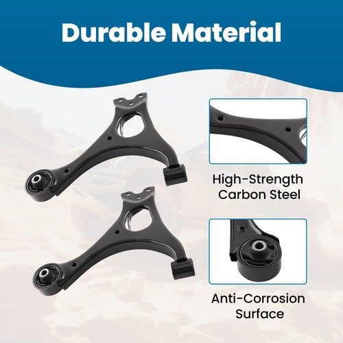14x Front Lower Control Arm & Tie Rod End Link for Honda Civic 2006-2011 K500069 - Picture 2 of 11