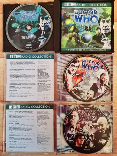 DOCTOR WHO x3 The Web Of Fear SAVAGES Enemy Of The World BBC Audio 2 CD - Picture 2 of 3
