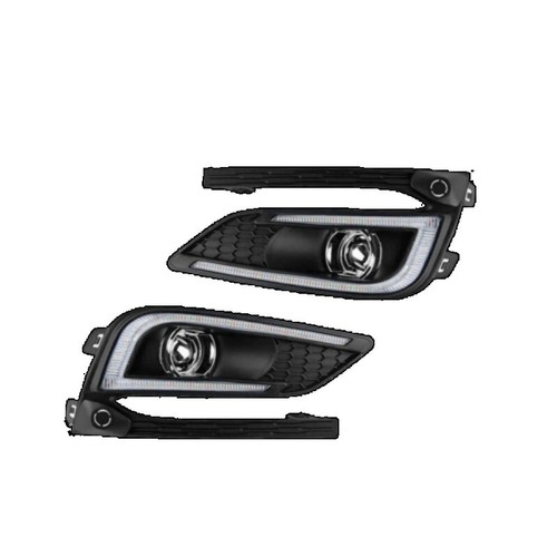 1 Pair 3 Color DRL LED Daytime Running Light For Chevrolet Cruze 2016-2018 USA - Picture 11 of 24