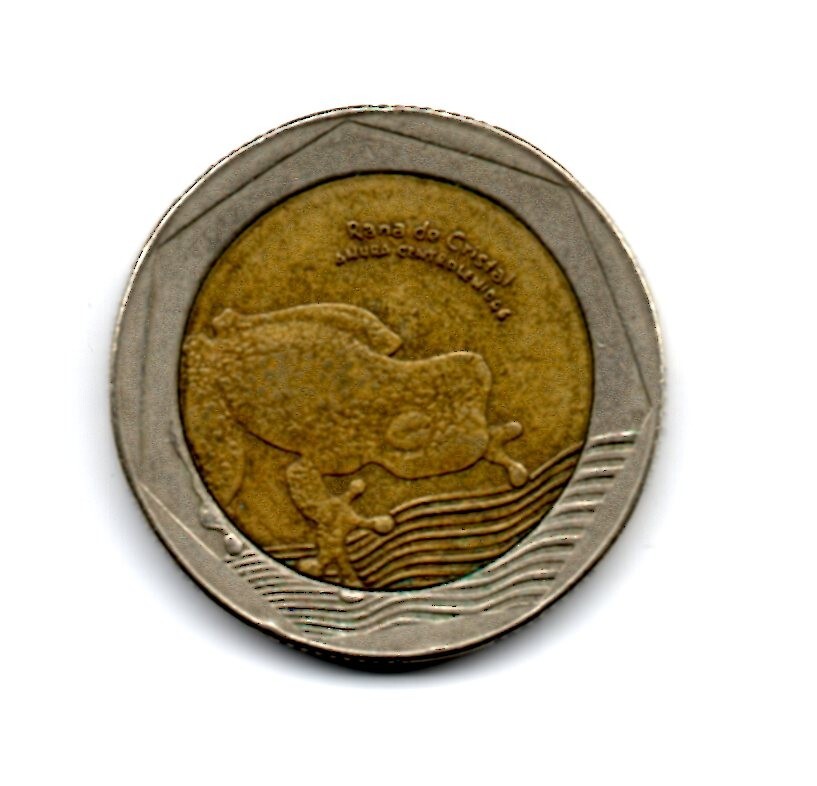 Colombia 2017, Reverse Glass Frog, Anura Centrolenidae, 500 pesos