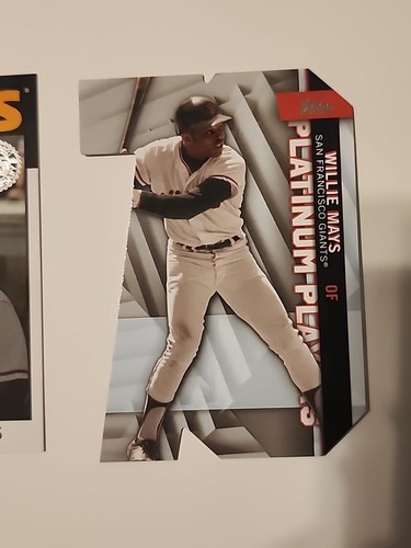 Willie Mays 2021 Topps Series 1 Platinum Players Die Cut 86B-2 Lot - Picture 3 of 5