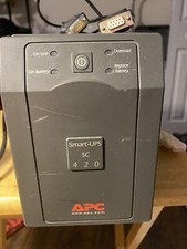 APC SC420 Smart-UPS Uninterruptible Power Supply 420VA 120V No Battery 