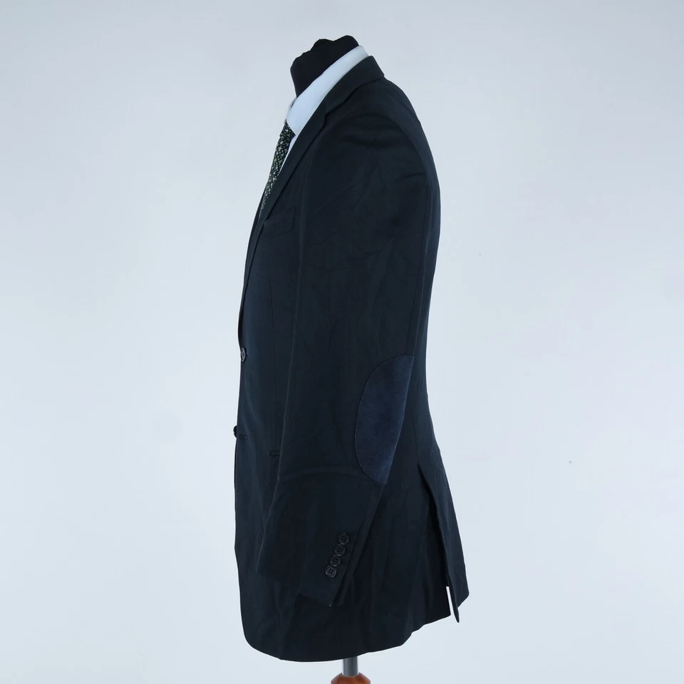 Mens F.LLI CERRUTI Sport Coat 38R US Size Navy Blue Wool Blazer Jacket - Image 3 of 4