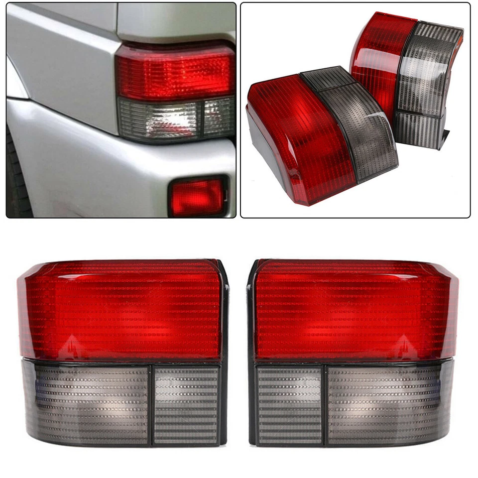 Fanali posteriori rosso nero cristallo shell per VW Transporter IV 4 autobus T4 scatola  - Immagine 4 di 4