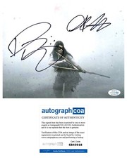AMBER Midthunder Dane diliegro ‘Prey’ SIGNED Autographed 8x10 PHOTO ACOA Rare