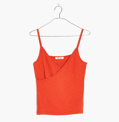 red spaghetti strap tank top