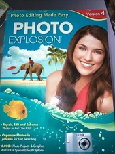 Photo Explosion Version 4 Photo Editing made easy Upgrade with 50+New Features.