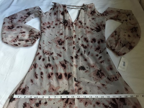 RACHEL ROY Maxi DRESS Size: 0 (EXTRA SMALL) New SHIP FREE Cold Shoulder Flows - Picture 12 of 12