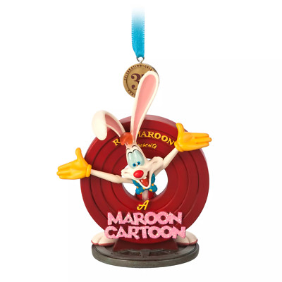 Roger Rabbit Disney 35th Anniversary Sketchbook Ornament NIB