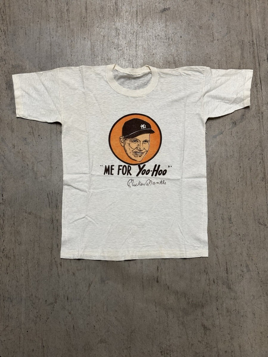 RARE Vintage 1960s Mickey Mantle New York Yankees Yoo-Hoo