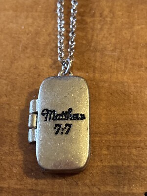 Jane Marie Gold Plated Matthew 7:7 Chain Necklace 16''+3'' chain NWT