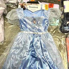 Disney Frozen II Fantasy Gown Blue 2T