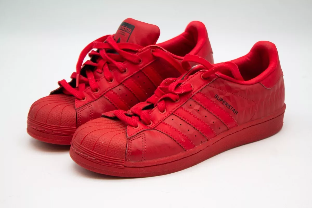 huurder Bijproduct aantal ADIDAS ORIGINALS SUPERSTAR Core Red youth 5.5 5 1/2 | eBay