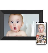 SCISHION P100 Smart 16GB WiFi Frameo Digital Photo Frame with HD Display - 10.1”