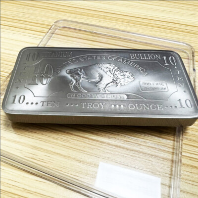 ! ANGEBOT ! -- 10 oz Titanbarren Büffel American Buffalo Titan Barren Unze Unzen
