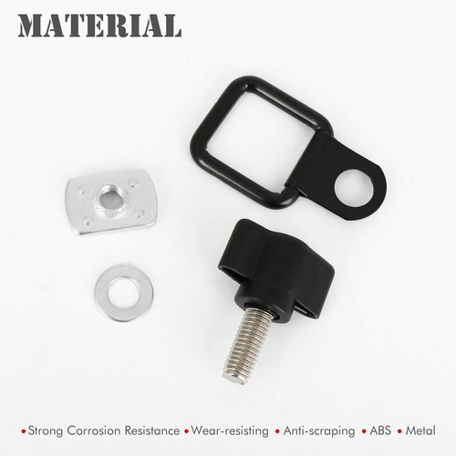 Hardtop Quick-Release Thumb Screw Nut Washer Tie-Down D-rings For Jeep Wrangler - Picture 9 of 10